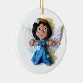 Krystalの天使I セラミックオーナメント (右)