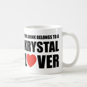 Krystalの恋人 コーヒーマグカップ