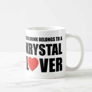 Krystalの恋人 コーヒーマグカップ
