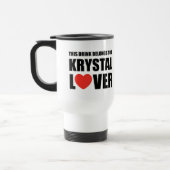 Krystalの恋人 トラベルマグ (左)