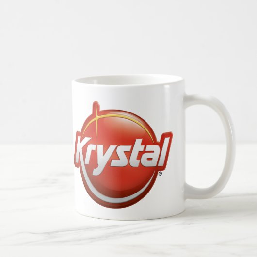 Krystalの新しいロゴ コーヒーマグカップ (右)