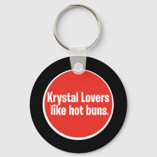 Krystalの熱いパン キーホルダー
