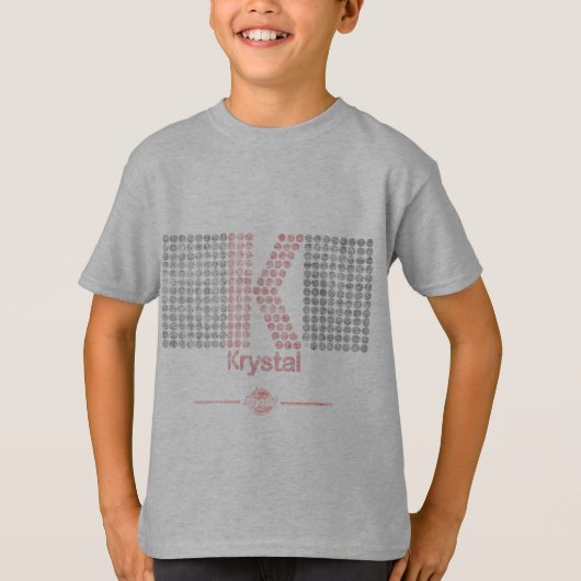 Krystal大きいK Tシャツ (正面)