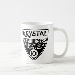 Krystal 10セントの盾 コーヒーマグカップ