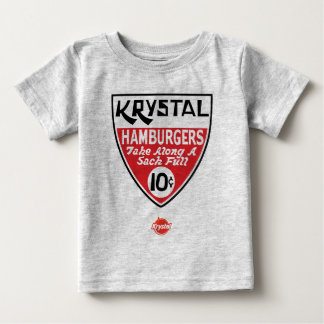 Krystal 10セントの盾 ベビーTシャツ
