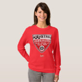 Krystal 10セントの盾 tシャツ (正面フル)