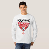 Krystal 10セントの盾 tシャツ (正面フル)