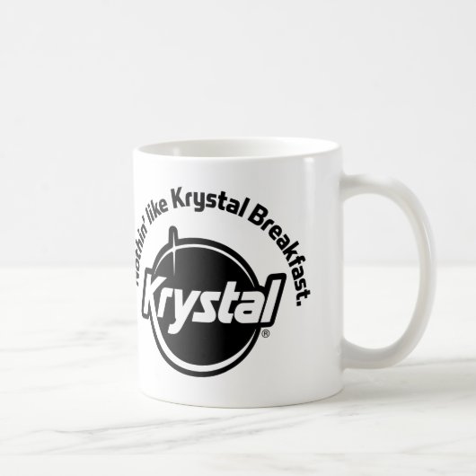 Krystal Nothinは朝食を好みます コーヒーマグカップ (右)