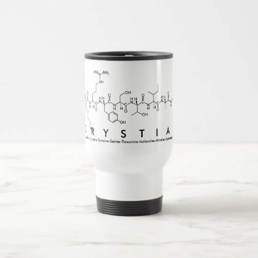 Krystianペプチド名mug トラベルマグ (中央)