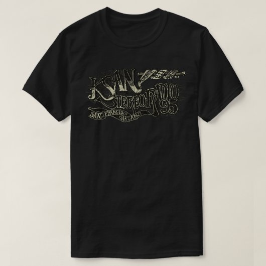 KSANステレオラジオ95 1968 Tシャツ (デザイン正面)
