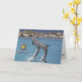 ksc_dolfin_,キュラソーキッズシーキャンプ カード (黄色い花)