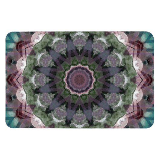 Kscope_WatercolorTealPink2.jpg マグネット (横)