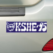KSHE-95 バンパーステッカー (車上)