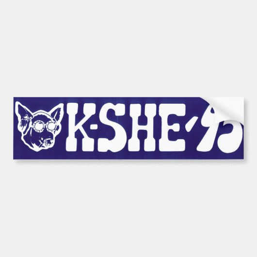 KSHE-95 Bumper Sticker バンパーステッカー (正面)