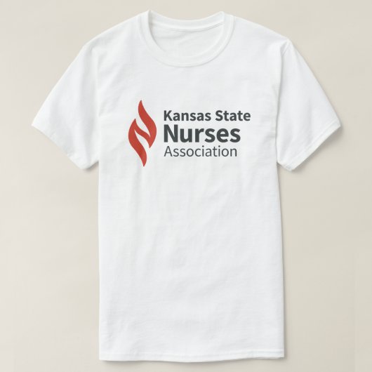 KSNAロゴホワイトTシャツ Tシャツ (デザイン正面)