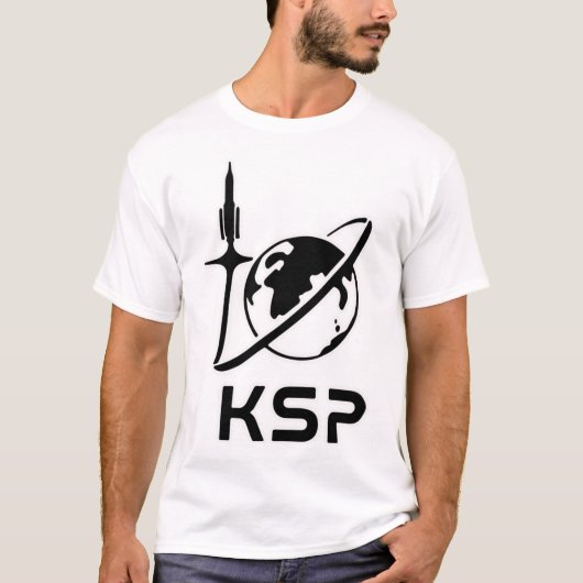 KSP宇宙庁クラシックTシャツ Tシャツ (正面)