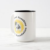 KSRFのロゴ15のozのマグ ツートーンマグカップ (正面左)