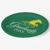 KSUケンタッキー州大学卒業 ペーパープレート (アングル)