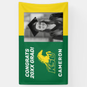 KSUケンタッキー州大学卒業 横断幕 (縦)