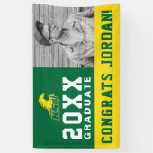 KSUケンタッキー州大学卒業 横断幕 (縦)