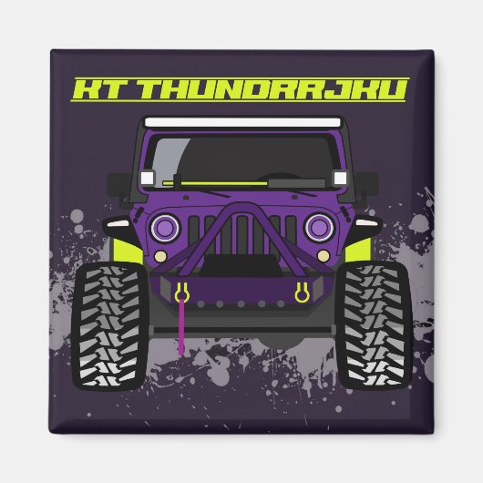 KT_Thundrrjku マグネット (正面)