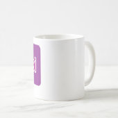 kthxbaiの白いコーヒー・マグ コーヒーマグカップ (正面右)