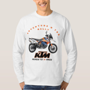 KTMアドベンチャーRラリーデザイナーフード付きスウェットシャツ Tシャツ