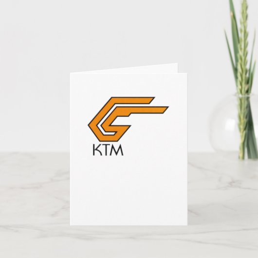 Ktmロゴステッカー1 カード (正面)