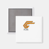 Ktmロゴステッカー1 マグネット (正面/裏面)