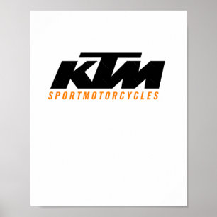 Ktmロゴステッカー2 ポスター