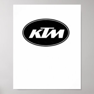Ktmロゴステッカー ポスター