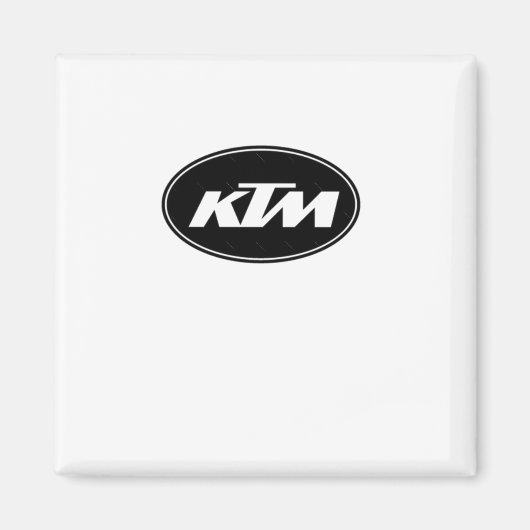 Ktmロゴステッカー マグネット (正面)