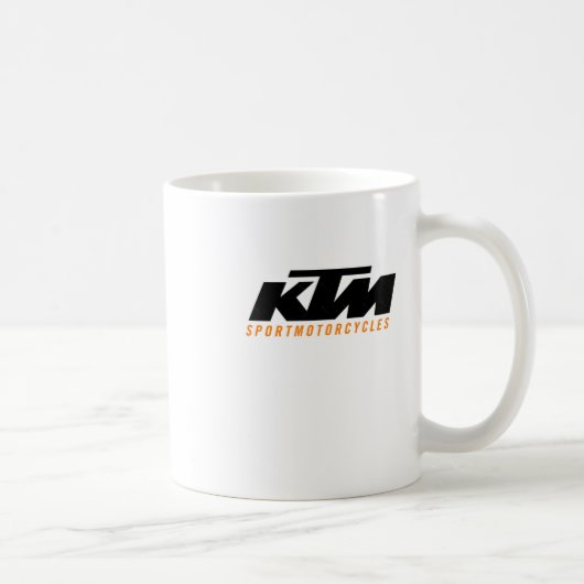 Ktm ロゴ ステッカー2 コーヒーマグカップ (右)