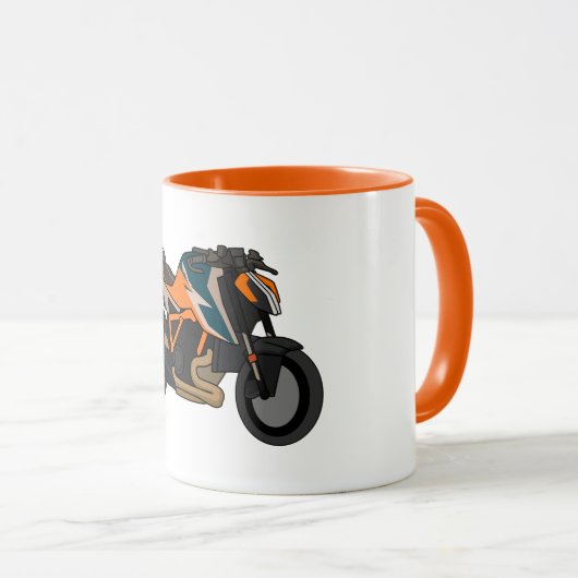 KTM 1290 SuperDuke simple style マグカップ (正面右)