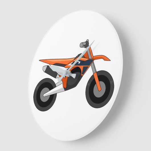 KTM 450 SX-F simple style ラージ壁時計 (傾斜)