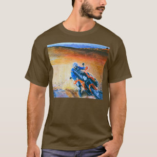 KTM 990冒険ほこりを噛む  Tシャツ
