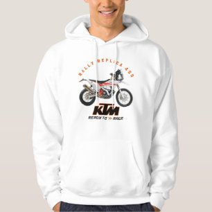 KTM RELLY REPLICA 450デザイナーアパレルフード付きスウェットシャツ パーカ