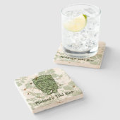 Ku-Tikiハワイアンカスタマイズ可能Tikiバーコースター ストーンコースター (横)