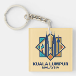Kuala Lumpur Malaysia Southeast Asia キーホルダー