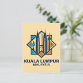 Kuala Lumpur Malaysia Southeast Asia ポストカード (スタンド正面)