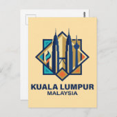 Kuala Lumpur Malaysia Southeast Asia ポストカード (正面/裏面)