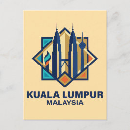 Kuala Lumpur Malaysia Southeast Asia ポストカード