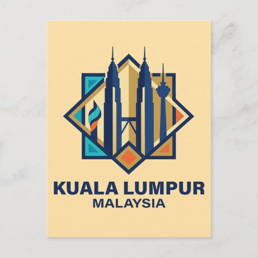 Kuala Lumpur Malaysia Southeast Asia ポストカード (正面)
