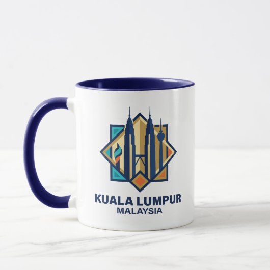 Kuala Lumpur Malaysia Southeast Asia マグカップ (左)
