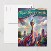 Kuala Lumpur Tower Malaysia ポストカード (正面/裏面)