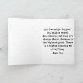 Kuanのインの挨拶状 カード (内部)