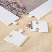 Kuanのイン; 同情の仏教の女神 ジグソーパズル (側面)