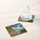 Kuauの入江のビーチ|マウイ、ハワイ スクエアペーパーコースター (インサイチュ)