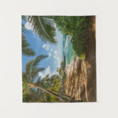 Kuauの入江のビーチ|マウイ、ハワイ タペストリー (正面)