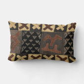 Kubaの布の枕 ランバークッション (裏面)